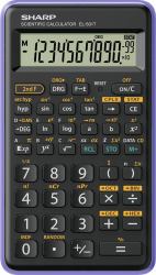 Sharp EL-501T calculator Pocket Scientific Black, Purple 