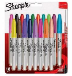 Sharpie Fine marker 18 pc[s] Fine tip Multicolour 
