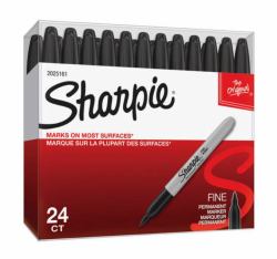 Sharpie Fine marker 24 pc[s] Fine tip Black 