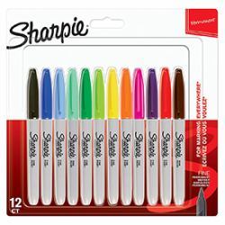 Sharpie 2065404 permanent marker Multicolour 12 pc[s] 