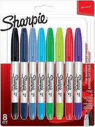 Sharpie 2065409 permanent marker Multicolour 8 pc[s] 