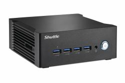 Shuttle Nano PC NA10H7, AMD Ryzen™ 7-8845HS APU, Radeon780M , 2xHDMI, 2xUSB-C 4.0[DP], 2x2.5Gbit LAN, 24/7 permanent operation, incl. VESA 