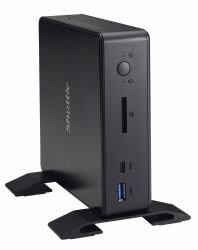 Shuttle XPC nano NC02U PC/workstation barebone Nettop Black 3855U BGA 1356 1.6 GHz 
