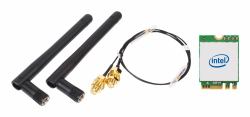 Shuttle WLN-M12 - Intel WLAN-AX210/Bluetooth Combo Kit with M.2 card, cables and external antennas for Slim PCs 
