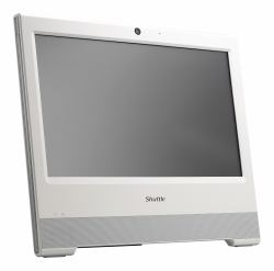 Shuttle X50V6 Intel® Celeron® 3865U 39.6 cm [15.6"] 1366 x 768 pixels Touchscreen PC barebone White  - UK version