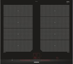Siemens EX675LXC1E hob Black, Stainless steel Built-in Zone induction hob 4 zone[s] 