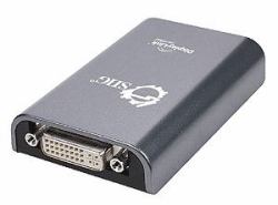 Siig JU-DV0112-S1 USB graphics adapter Grey 