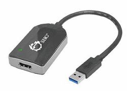 Siig JU-H20111-S1 USB graphics adapter Black 
