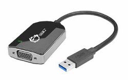 Siig JU-VG0211-S1 USB graphics adapter Black 