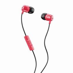 Skullcandy S2DUY-L676 headphones/headset Wired In-ear Calls/Music Black, Red 