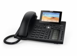Snom D385 IP phone Black 12 lines TFT 