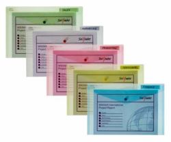 Snopake Polyfile Classic Colours - Assorted Colour Packs - DL Classic [envelope size] Polypropylene [PP] 