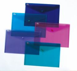 Snopake PolyFile - A4+[Foolscap] Electra Blue A4+ 
