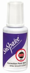 Snopake Hi-Tech Correction Fluid 20ml- 10 Bottles