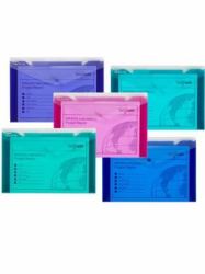 Snopake 14967 file storage box Blue, Green, Pink, Purple, Turquoise 