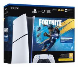 Sony Interactive Entertainment PlayStation 5 [model group - Slim] Digital Edition, Fortnite Flowering Chaos Bundle 