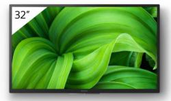 Sony FWD-32W8001 Digital signage flat panel 81.3 cm [32"] LED Wi-Fi 380 cd/m² WXGA Black Built-in processor Android 10 