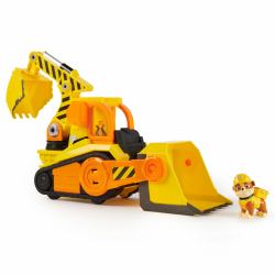 Spin Master Rubble & Crew , Bark Yard Deluxe Bulldozer Construction Truck Toy with Lights, Sounds & Rubble Action Figure, Kids Toys for Boys & Girls Ages 3+ 