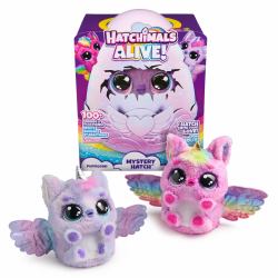 Spin Master Hatchimals Alive, Mystery Hatch Pufficorn, Surprise Interactive Toy & Egg with Mist, Lights & Sounds [Styles May Vary], Kids Toys for Girls & Boys 