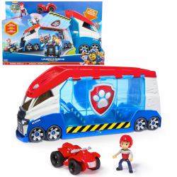 Spin Master PAW Patrol , Transforming PAW Patroller with Vehicle Launchers, Lights & Sounds, Ryder Action Figure & ATV Toy Car, Kids Toys for Boys & Girls Ages 3+ 