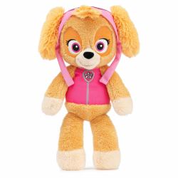 Spin Master PAW Patrol GUND Official Skye Take Along Buddy Plush Toy, Premium Stuffed Animal for Ages 1 & Up, Pink/Brown, 13” 