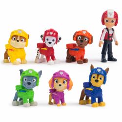 Spin Master PAW Patrol : Air Rescue Toy Figures Gift Pack, with 7 Collectible Action Figures, Kids Toys for Boys & Girls Ages 3 and up 