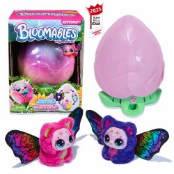 Spin Master Hatchimals Bloomables by , Kittyfly Surprise Toy, Interactive Plush with Repeat Double Reveal, over 100 Sounds and Reactions for Pretend Play [Styles Vary], Electronic Pets for Kids Ages 5 and up 