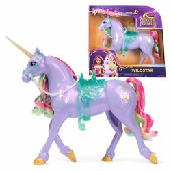 Spin Master Unicorn Academy , Power of Friendship Wildstar with Translucent Saddle & Bridle, 11”, Dolls & Unicorn Toys for Girls Ages 4 and up 