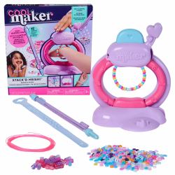 Spin Master Cool Maker Stack'd Heishi Studio Bracelet Making Kit with Easy Beading Pen & over 1200 Beads, Makes 15 Bracelets, Arts and Crafts Toys for Girls Ages 7 and Up 