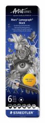 Staedtler Mars Lumograph black Multi 6 pc[s] 