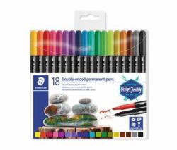 Staedtler 3187 permanent marker Multicolour 18 pc[s] 