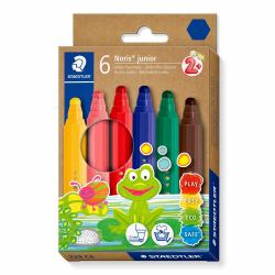 Staedtler 329 C6 felt pen Bold Blue, Brown, Green, Pink, Red, Yellow 6 pc[s] 