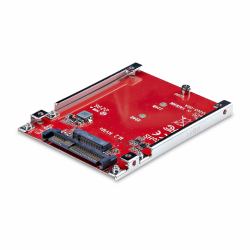 StarTech.com M.2 to U.3 Adapter for M.2 NVMe SSDs, PCIe M.2 Drive to 2.5inch U.3 [SFF-TA-1001] Host Adapter/Converter, TAA Compliant - 2.5" Drive Form Factor 