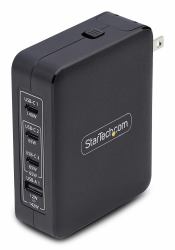 StarTech.com 140W USB-C Wall Charger, 3x USB-C/1x USB-A, PD 3.1 International GaN Power Adapter for MacBook/Dell XPS/Inspiron 