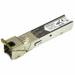 StarTech.com HPE 453154-B21 Compatible SFP Module - 1000BASE-T - SFP to RJ45 Cat6/Cat5e - 1GE Gigabit Ethernet SFP - RJ-45 100m - HPE 6120XG, 6120G, Flex Fabric - TAA 