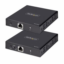StarTech.com 4K HDMI Extender Over CAT5/CAT6 Cable, 4K 60Hz HDR Video Extender Up to 230ft [70m], HDMI Over Ethernet Cabling, S/PDIF Audio Out, HDMI Transmitter and Receiver Kit 