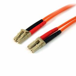 StarTech.com 10m Fiber Optic Cable - Multimode Duplex 50/125 - LSZH Fiber Jumper Cord - LC/LC 