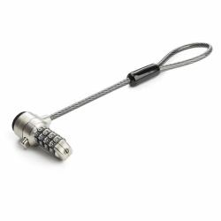 StarTech.com Universal Laptop Cable Lock Expansion Loop - 6” [15cm] Anti Theft 4-Digit Combination K-Slot Lock - Computer Security Cable to Create Twin/Multi-Head Lock for Multiple Devices 