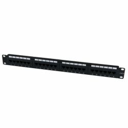 StarTech.com 24 Port 1U Rackmount Cat 6 110 Patch Panel 