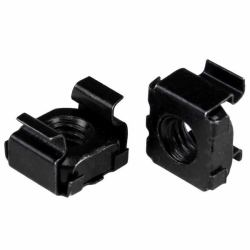 StarTech.com M5 Cage Nuts - 100 Pack, Black 