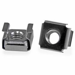 StarTech.com 50 Pkg M6 Cage Nuts for Server Rack Cabinet 