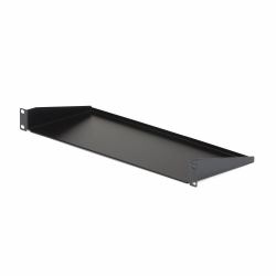 StarTech.com 1U Server Rack Shelf, Universal Rack Mount Cantilever Tray for 19" Network Equipment Rack/Cabinet, Heavy Duty Steel, Weight Capacity 33lb/15kg, 7in [18cm] Deep 