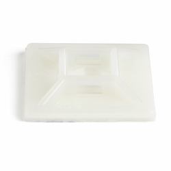StarTech.com 100 Pack Cable Tie Mounts with Adhesive Tape for 0.21 in. [5.5 mm] Wide Ties - Nylon/Plastic Zip Tie Mounts - Electrical/Network Cable Wrap Mounts / 94V-2 Fire & UL Rated - TAA 