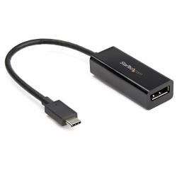 StarTech.com USB C to DisplayPort Adapter - 8K/5K/4K USB Type C to DP 1.4 Alt Mode Video Converter - HBR3/DSC/HDR - 8K 60Hz Thunderbolt 3 Compatible DisplayPort Monitor Display Adapter 