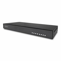 StarTech.com Secure 8-Port DisplayPort KVM Switch, 4K 30Hz, NIAP 4.0 Desktop KVM, Metal Housing, CAC Port, Made in the USA 
