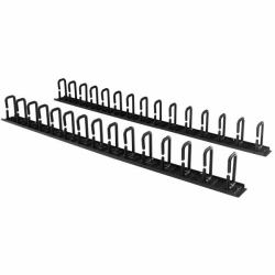 StarTech.com Vertical Cable Organizer with D-Ring Hooks - 0U - 6 ft. 