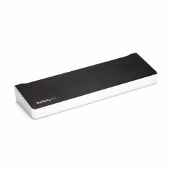 StarTech.com 4K USB-C Dock, Triple UHD 4K Monitor Docking Station, Mac & Windows, USB C to HDMI & DisplayPort, 100W Power Delivery, 5x USB 5Gbps Hub - TAA 