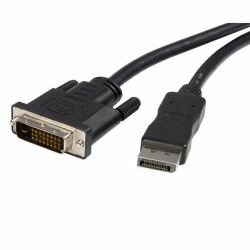 StarTech.com 10ft [3m] DisplayPort to DVI Cable - DisplayPort to DVI Adapter Cable 1080p Video - DisplayPort to DVI-D Cable Single Link - DP to DVI Monitor Cable - DP 1.2 to DVI Converter 