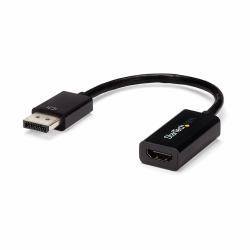 StarTech.com DisplayPort to HDMI Adapter - 4K 30Hz Active DisplayPort to HDMI Video Converter - DP to HDMI Monitor/TV/Display Cable Adapter Dongle - Ultra HD DP 1.2 to HDMI 1.4 Adapter 