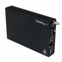 StarTech.com Gigabit Ethernet Fiber Media Converter with Open SFP Slot 